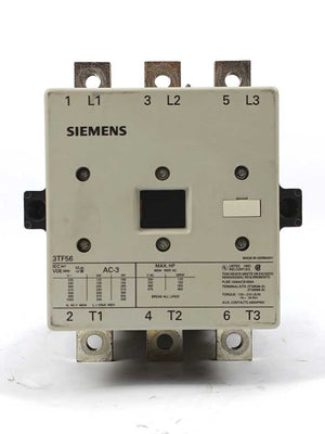 Siemens 3TF5622-0AR0 Contactor 110V Coil AC