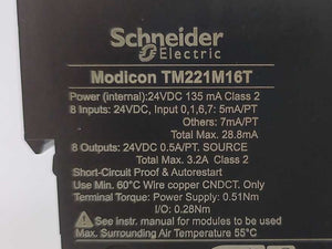 Schneider Electric TM221M16T Logic Controller, Modicon M221