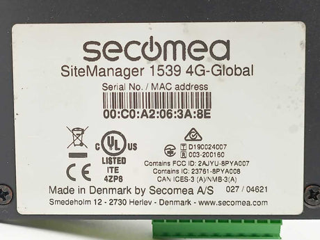 Secomea 1539 4G-Global SiteManager