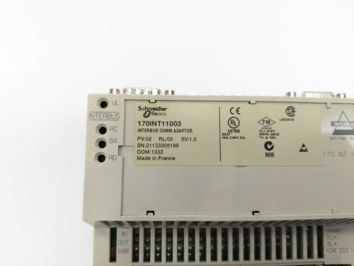 Schneider Electric 170ADM35010 w/ 170INT11003
