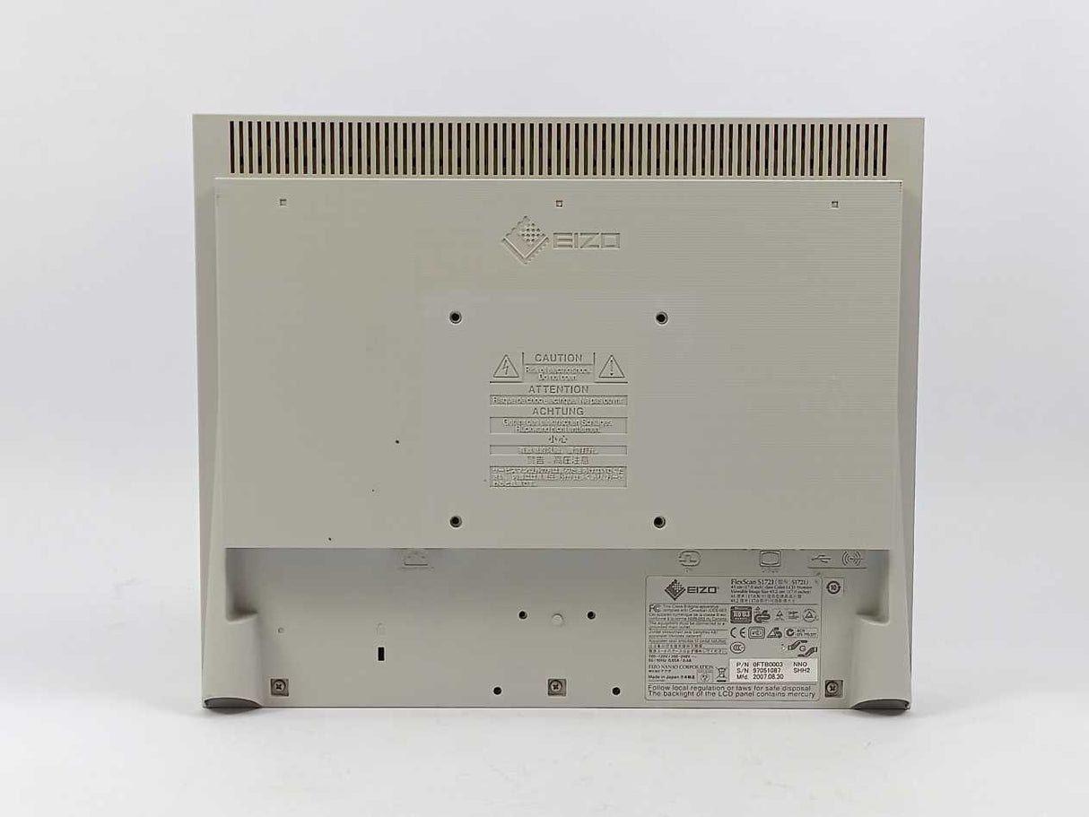 EIZO 0FTB0003 FlexScan S1721 Color LCD Monitor 43 cm