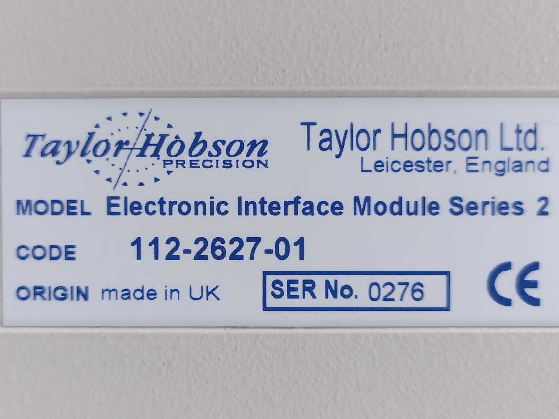 Taylor Hobson 112-2627-01 Electronic Interface Module Series 2