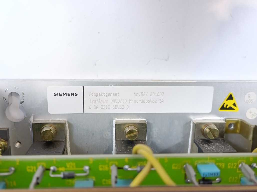 Siemens 6RA2218-6DV62-0 SIMOREG Compact Converter