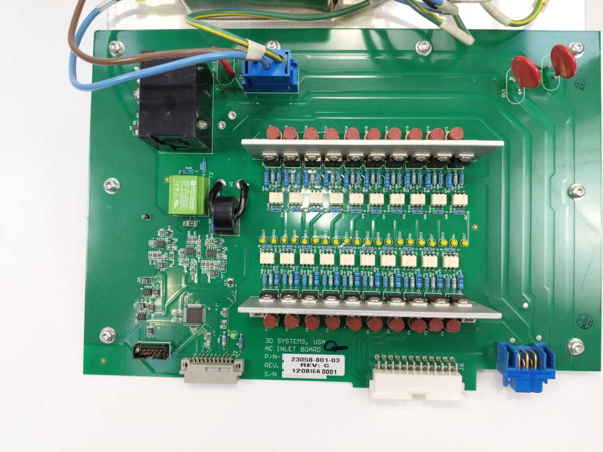 3D Systems Corporation 23058-801-03 Power Control Panel For Projet HD 3500 Plus