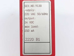 PR Electronics 2220 B1 Power Supply 220 VAC 50/60Hz