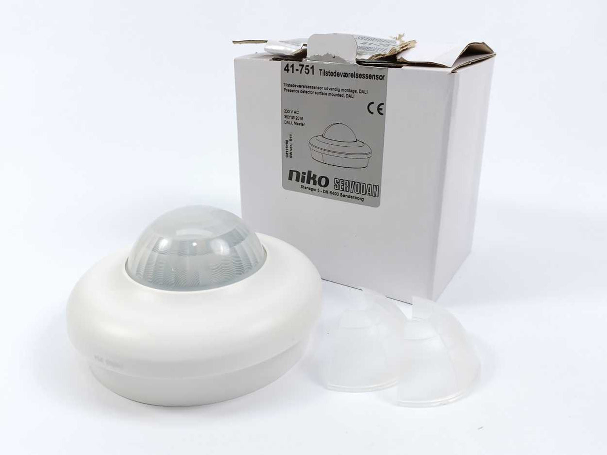 Niko 41-751 941-7510300 Presence Detector Surface-Mounted, Dali