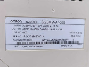 OMRON 3G3MV-A4055 3-Phase Inverter