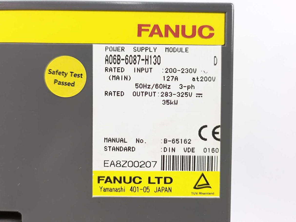 Fanuc A06B-6087-H130 Power Supply Module
