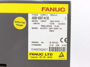 Fanuc A06B-6087-H130 Power Supply Module