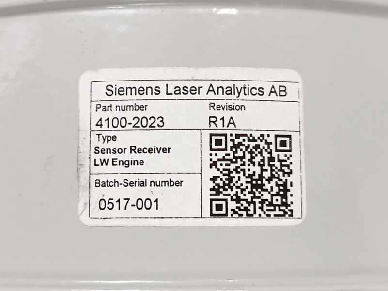 Siemens 7MB6122-0WH12-1XE1 4100-2023 SITRANS SL Sensor CD6 Receiver LW