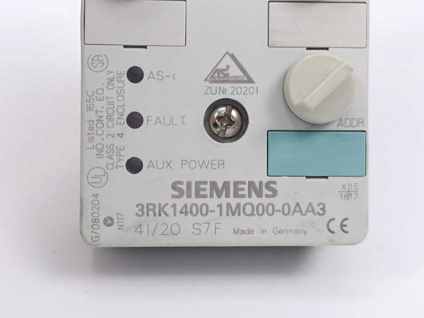 Siemens 3RK1400-1MQ00-0AA3 AS-i Compact Module