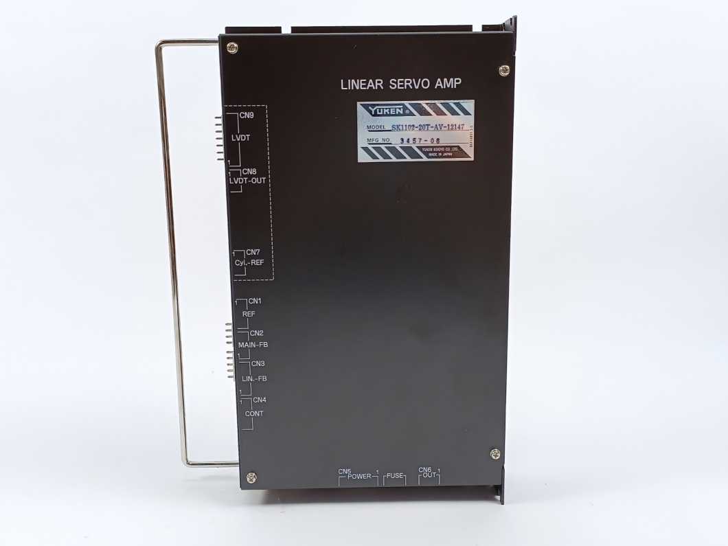 Yuken SK1102-20T-AV-12147 Linear Servo Amp