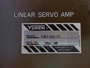 Yuken SK1102-11 Linear Servo Amp