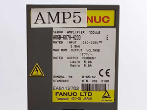 Fanuc A06B-6079-H203 Servo Amplifier Module