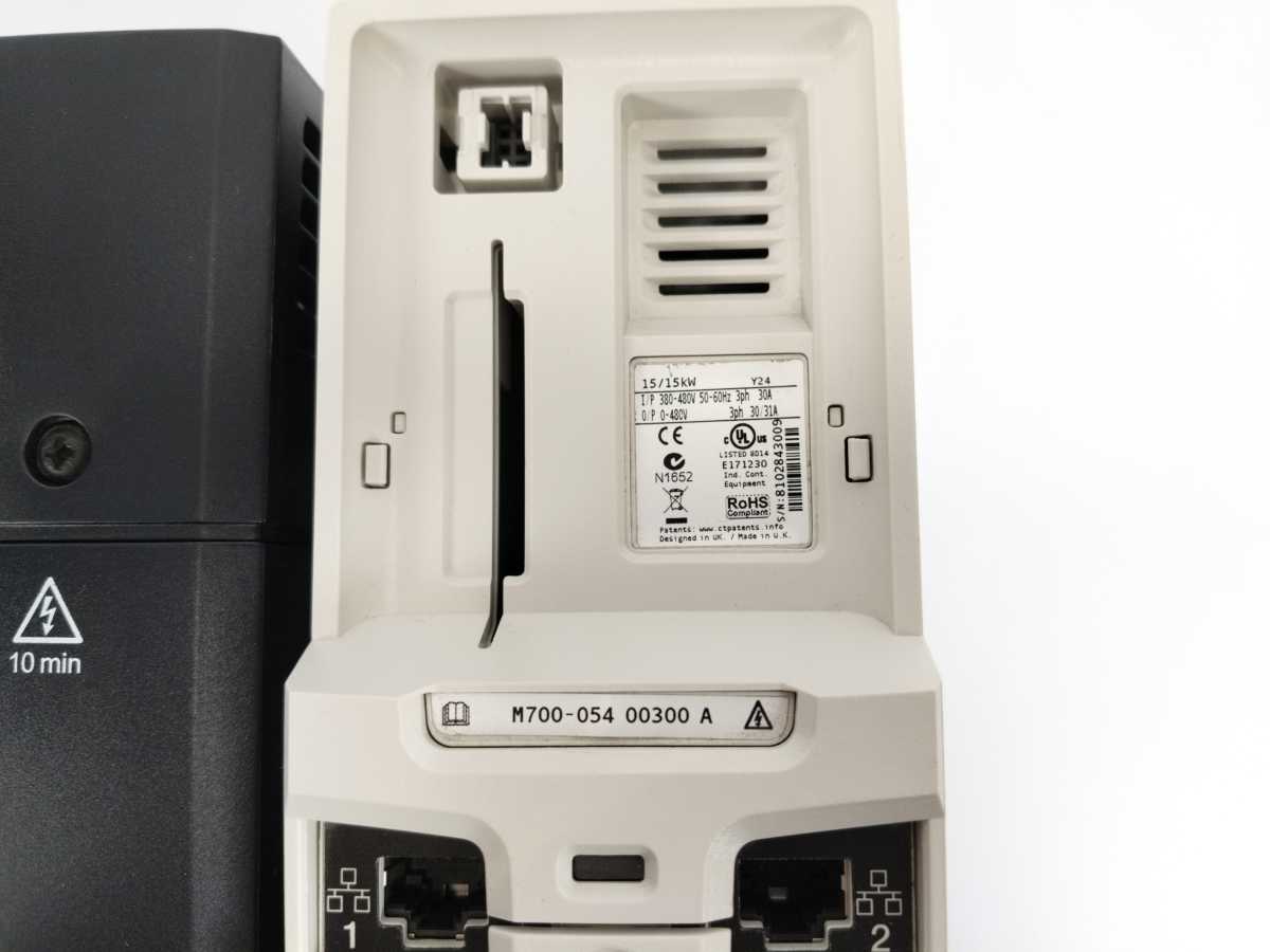 NIDEC M700-054 00300 A Unidrive M700  For Partss not able to test