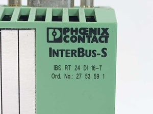 Pheonix Contact 2753591 InterBus-S IBS RT 24 DI 16-T