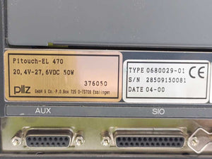 Pilz 0680029-01 TouchPanel Pitouch-EL 470