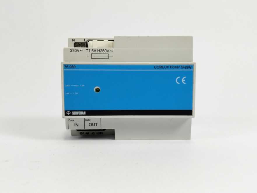 Servodan 76-980 Comlux Power Supply 230v T1,6A H250V