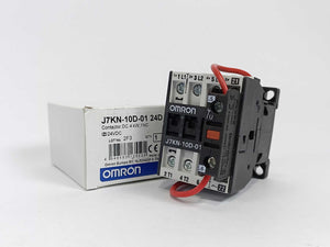OMRON J7KN-10D-01 24D Contactor DC 4 kW, 1NC 24VDC w/ J73KN-B-01U