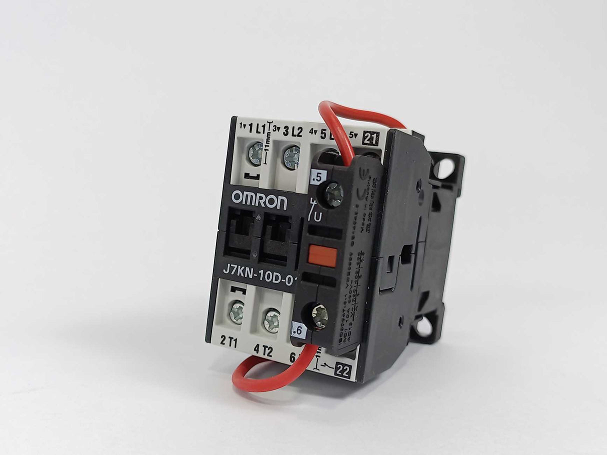 OMRON J7KN-10D-01 24D Contactor DC 4 kW, 1NC 24VDC w/ J73KN-B-01U