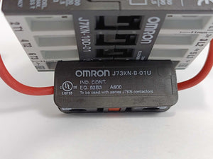 OMRON J7KN-10D-01 24D Contactor DC 4 kW, 1NC 24VDC w/ J73KN-B-01U