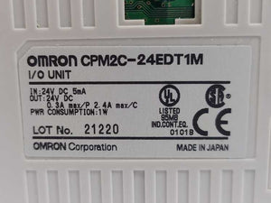 OMRON CPM2C-24EDT1M I/O Unit