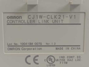 OMRON CJ1W-CLK21-V1 Controller Link Unit