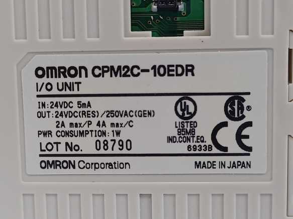 OMRON CPM2C-10EDR I/O Unit