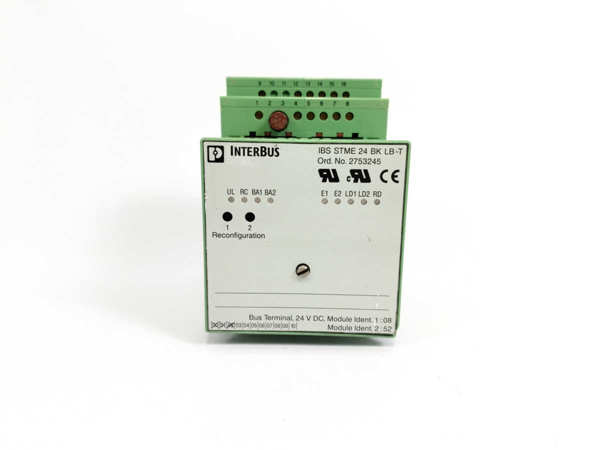 Phoenix Contact 2753245 IBS STME 24 BK LB-T