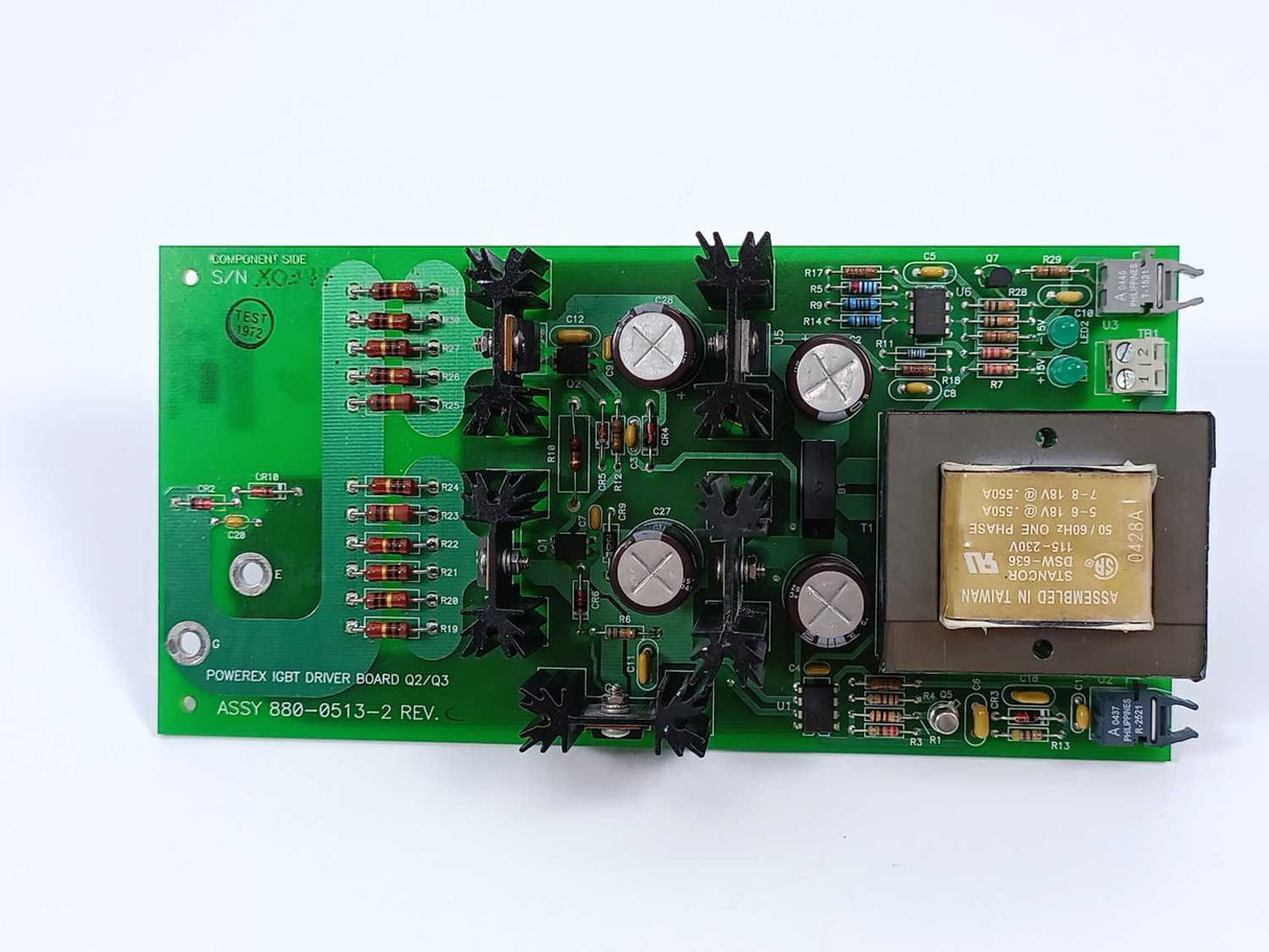 Powerex 880-0513-2 IGBT Driver Board Q2/Q3