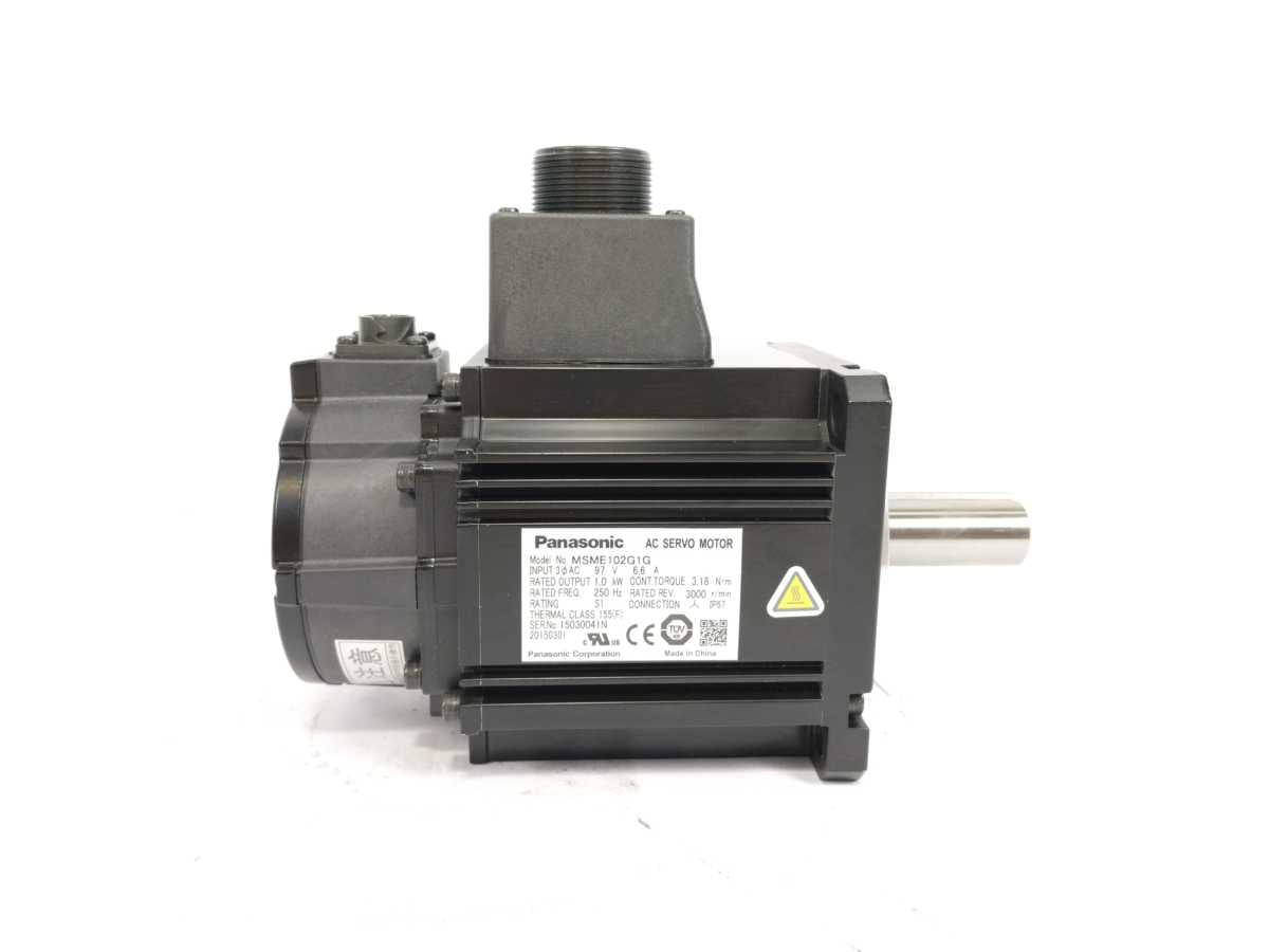 Panasonic  MSME102G1G MINAS A5 Family Servo Motor