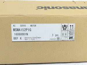 Panasonic  MSMA152P1G AC Servo Motor