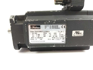 Parker SMH8260037112IB654 1.07kW Low-Inertia Brushless Servo Motor