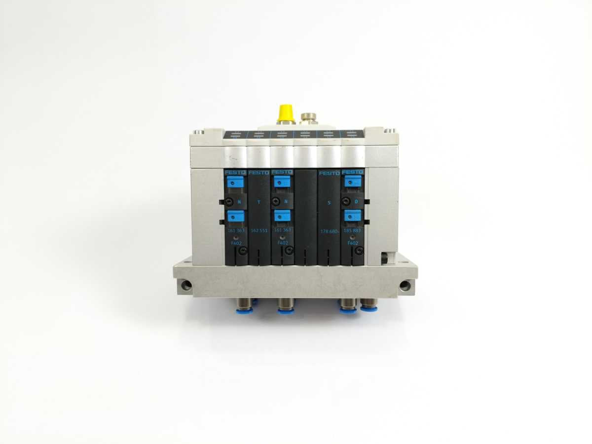 Festo 18261 w/ 152426, 2x 161363, 162551, 178680, 185883 Distribution Block