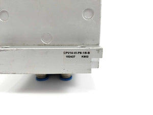 Festo 18262 w/ 152427 & 8x 161360 Distribution Block