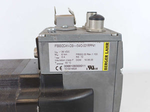 berger Lahr IFS93/2CAN-DS/---I54/O-001RPP41  36VDC 6Nm 6A Motor