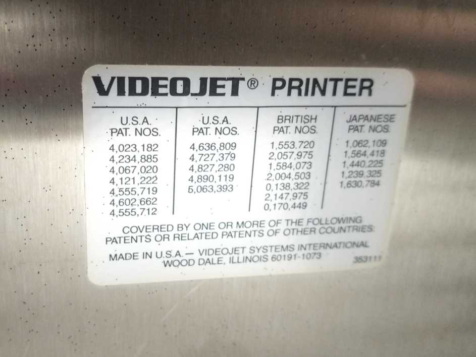 VideoJet EXCEL/170I Ink Jet Marking Machine, 100-240V, 50/60Hz For Spare Parts