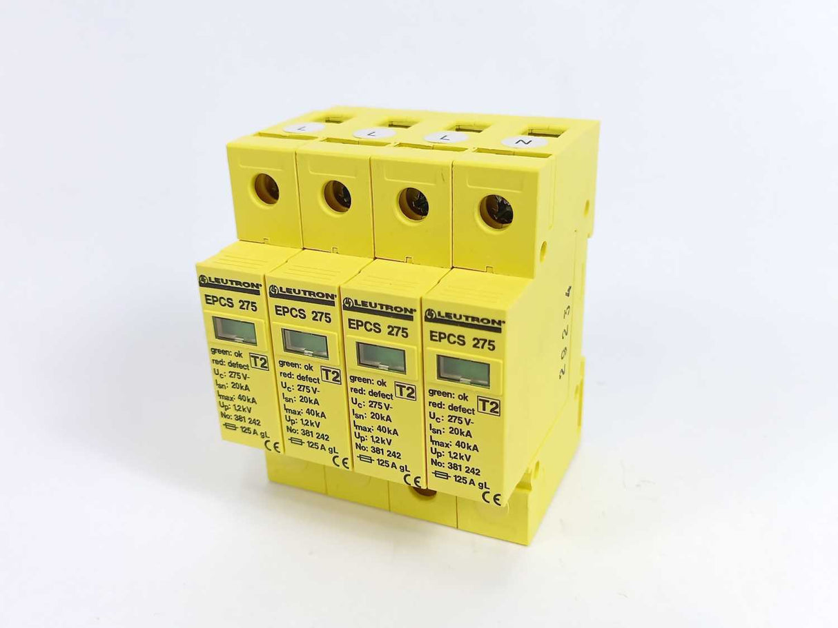 Leutron 381 242 EPCS 275 Four-Pole Surge Protector