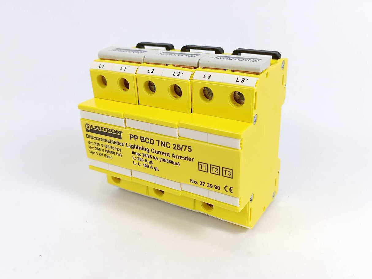 Leutron 373990 PP BCD TNC 25/75 Lightning Current Arrester