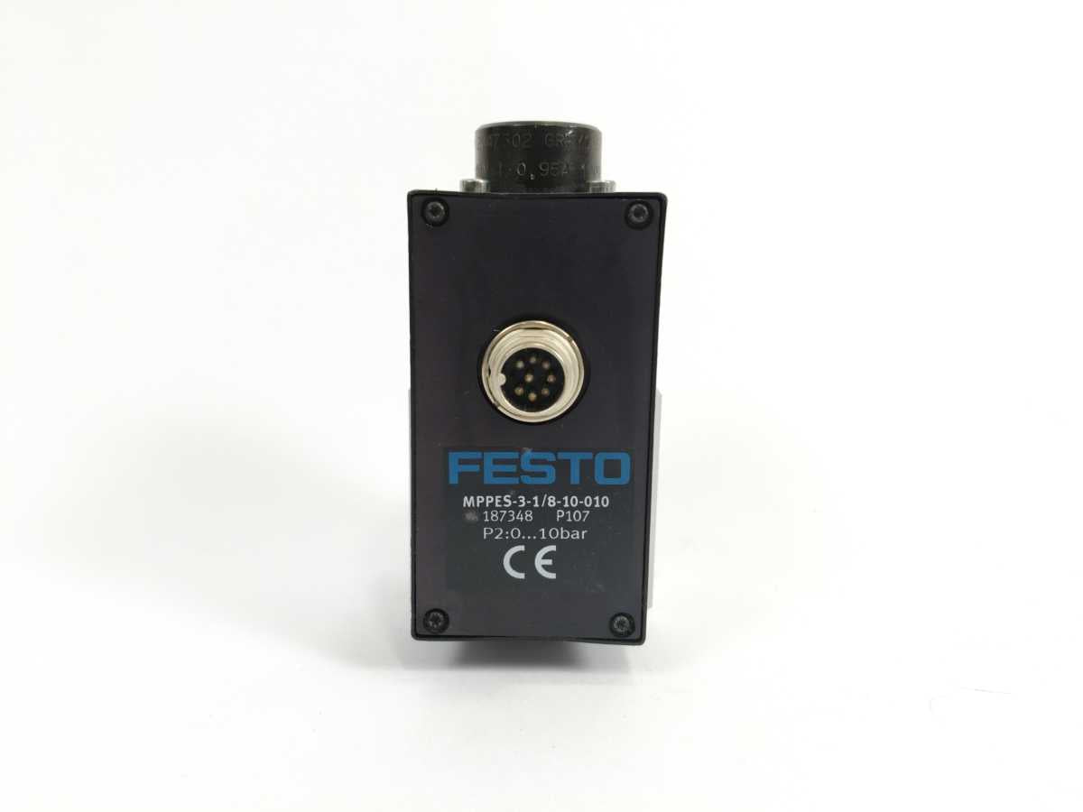 Festo 187348 MPPES-3-1/8-10-010 Pressure Regulator