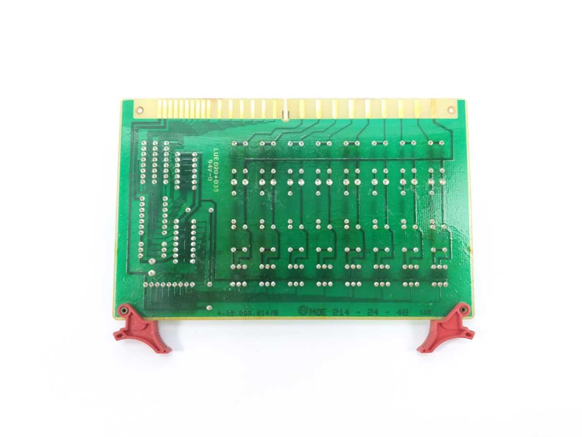 Schleicher 4.02.200.214/B MDE 214-24-48 Output Module 24VDC