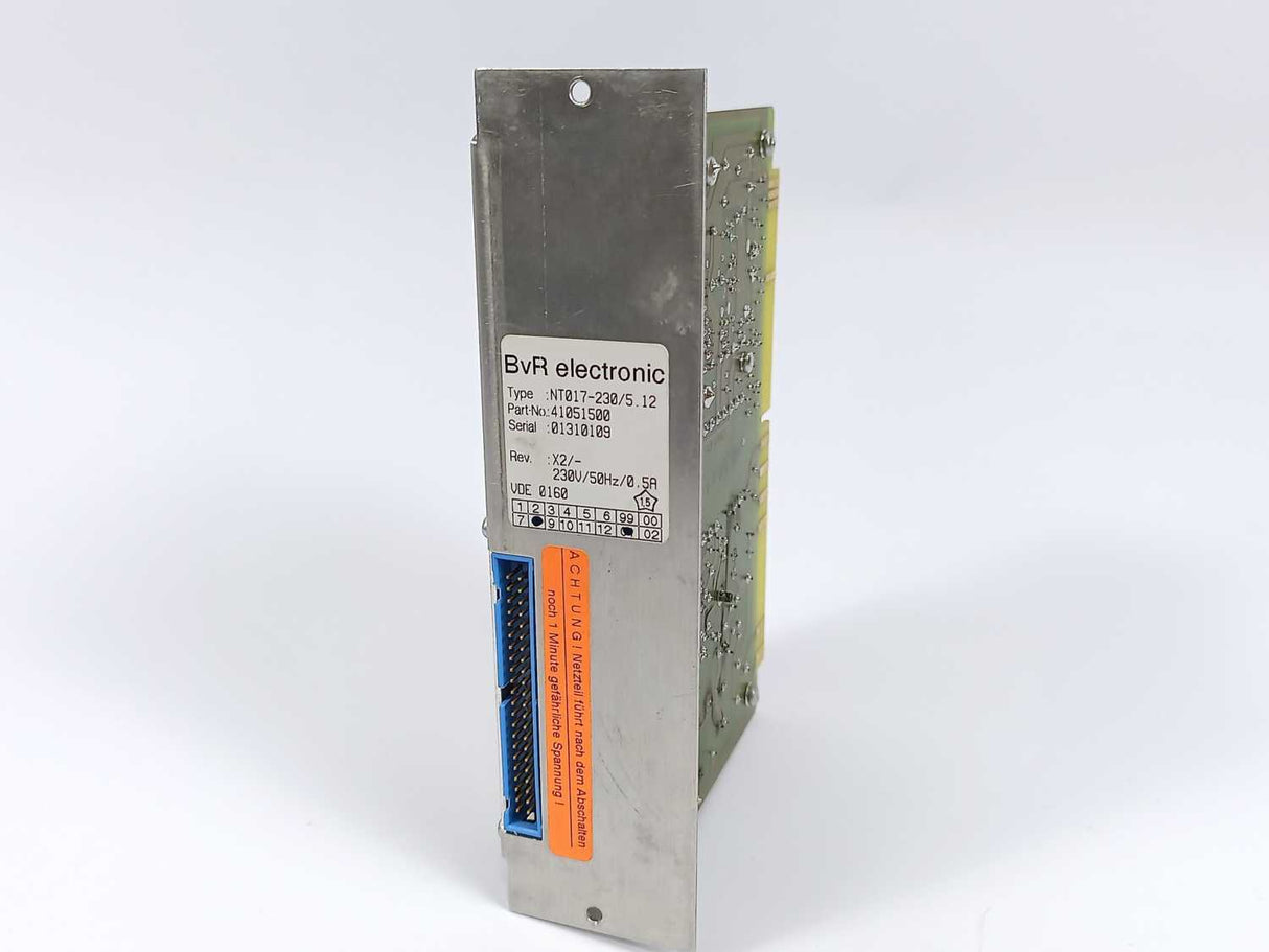 BvR Electronic 41051500 NT017-230/5.12 Power Supply UNMP