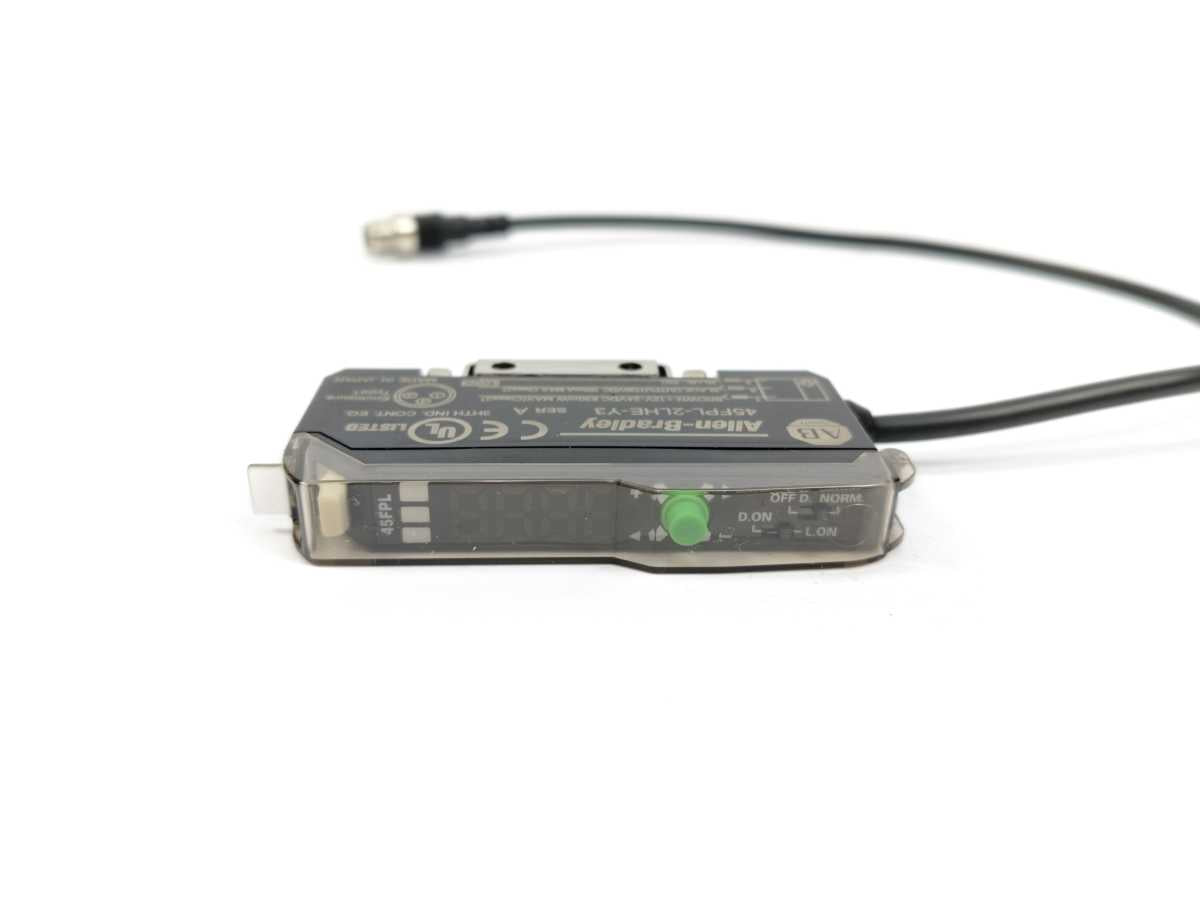 AB 45FPL-2LHE-Y3 Ser. A Photoswitch Fiber OPtic With Digital Display
