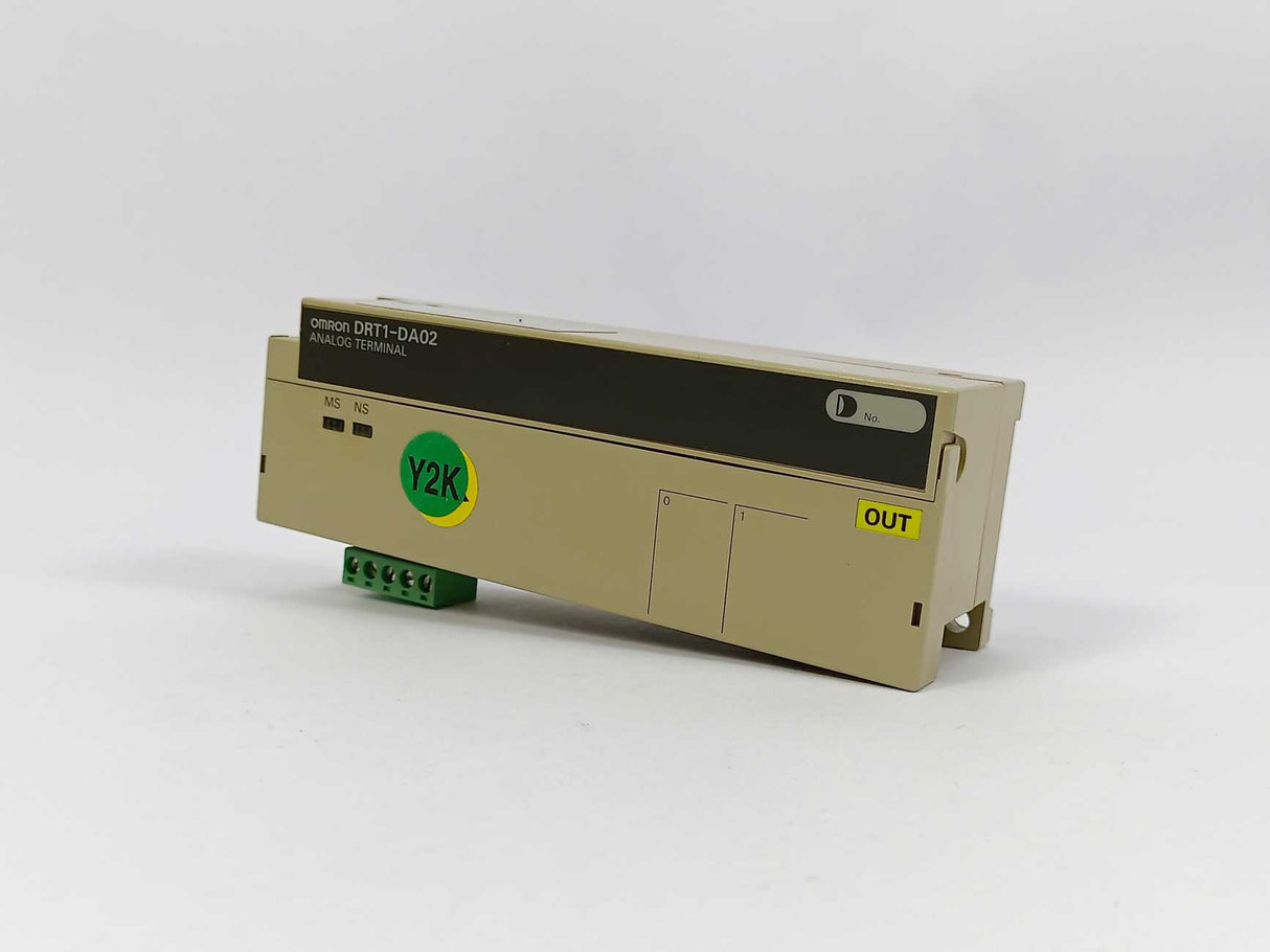 OMRON DRT1-DA02 Analog Output, 24VDC, 0.06A