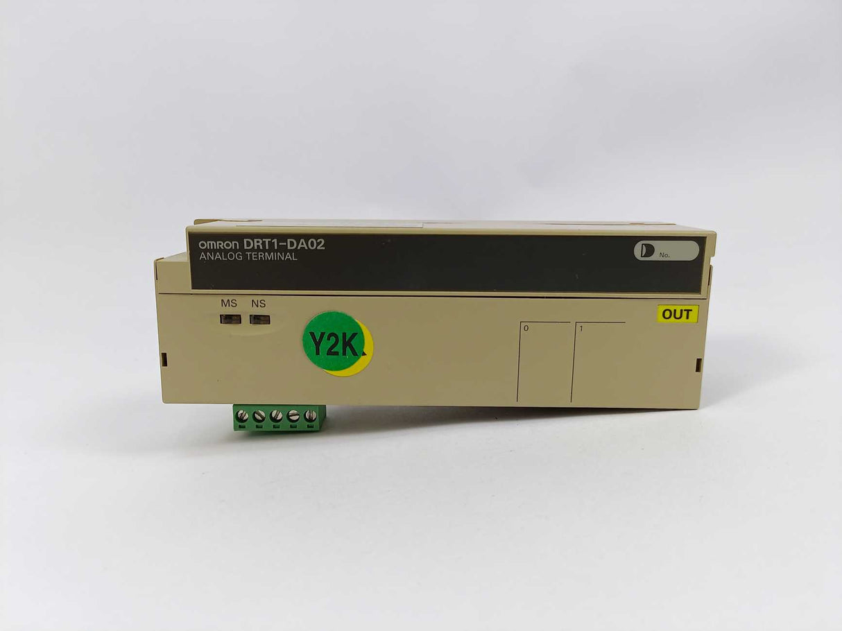 OMRON DRT1-DA02 Analog Output, 24VDC, 0.06A