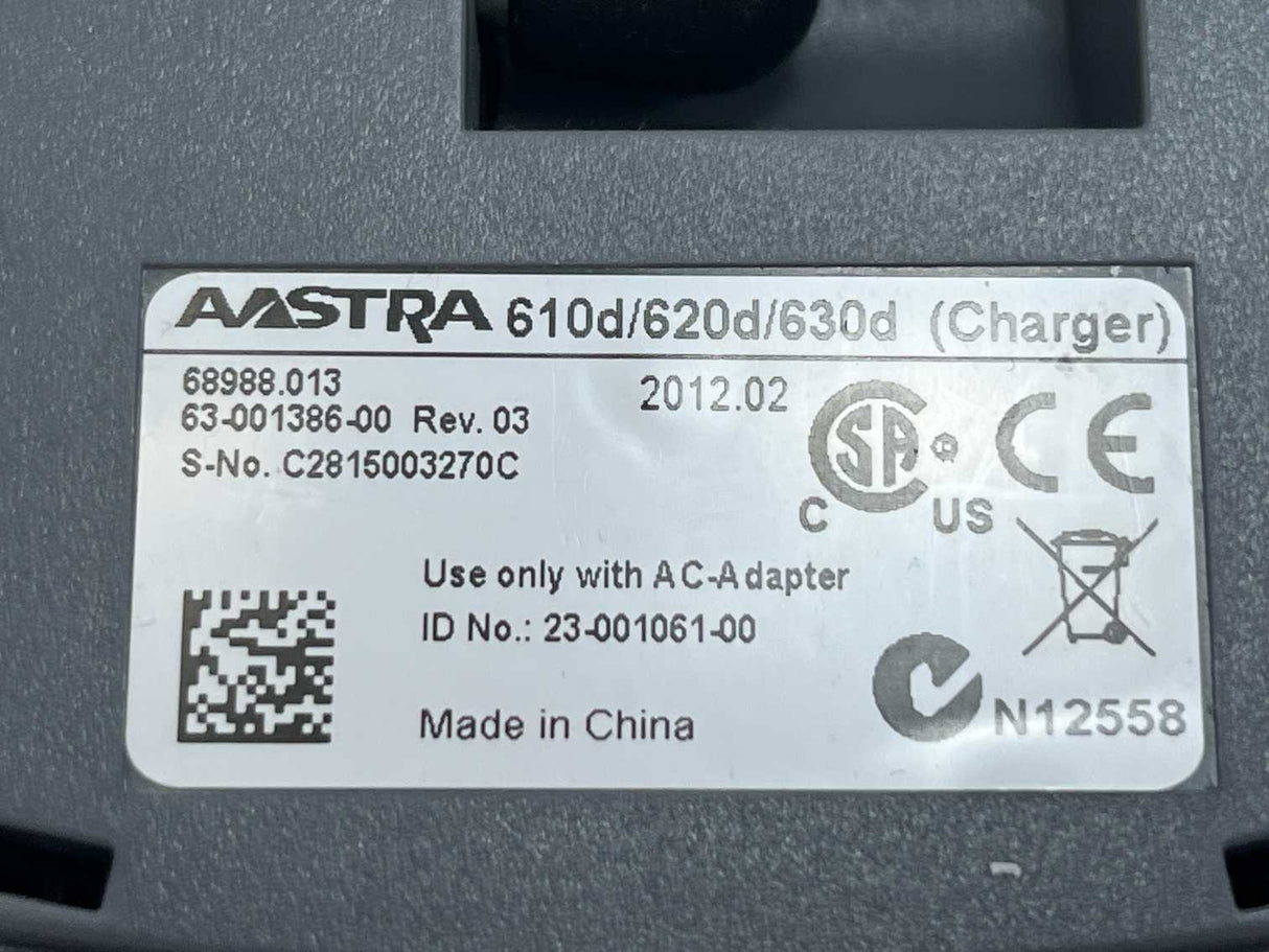 Aastra 610D Entry-level DECT Phone Handset