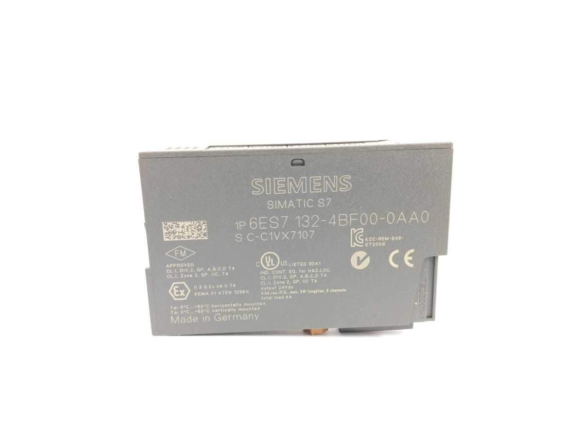 Siemens 6ES7132-4BF00-0AA0 Digital Output Module ET 200S 5 Piece-batch