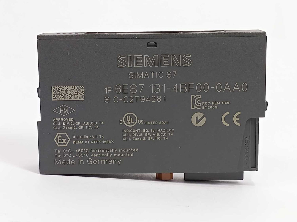 Siemens 6ES7 131-4BF00-0AA0 Electronics module 8DI 24VDC 5 Piece Batch