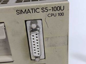 Siemens 6ES5100-8MA02 Central Processing Unit for S5-100U