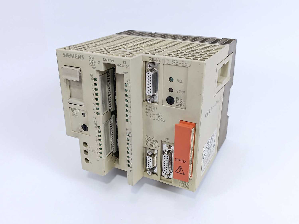 Siemens 6ES5095-8MA01 SIMATIC S5-95U Programmable Controller